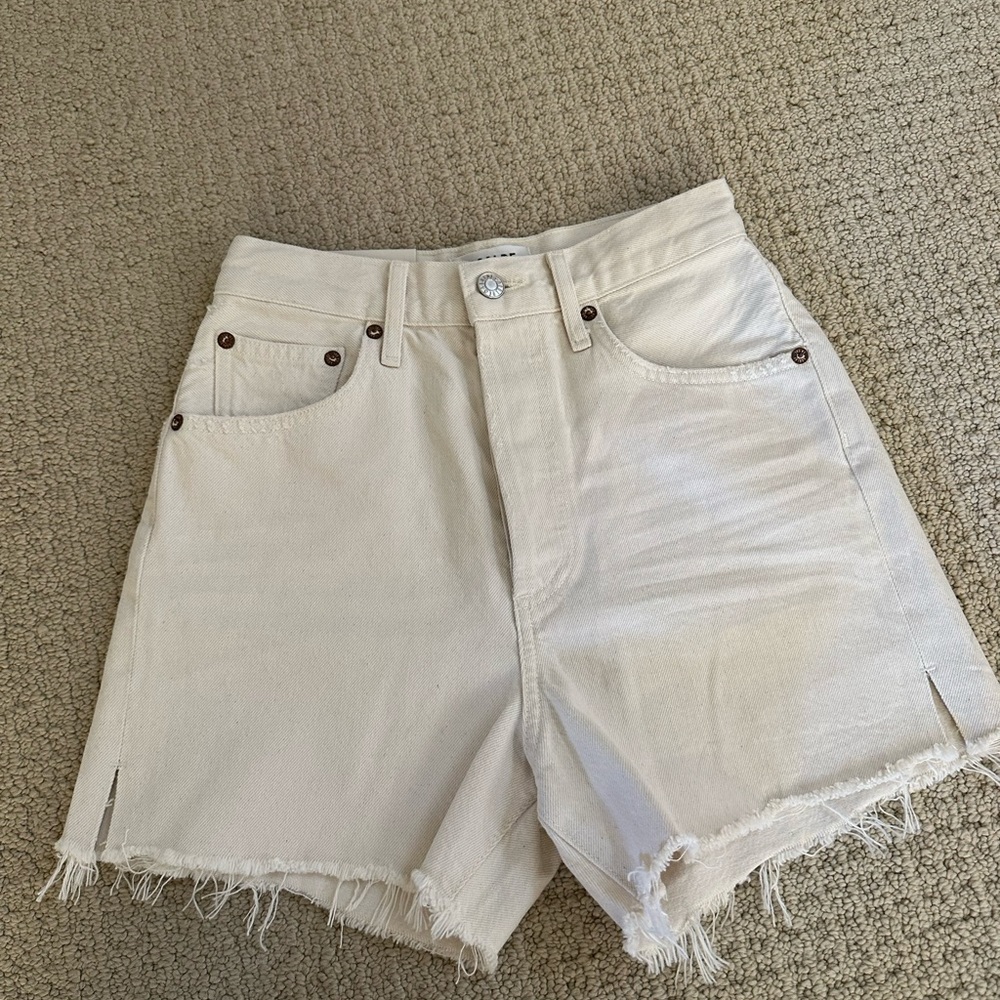 AGOLDE Dee Shorts size 24 white